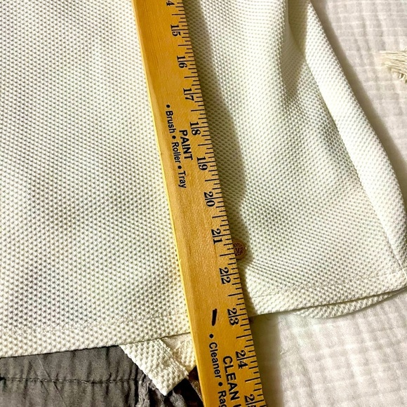 Anne Klein Elegant White Top - Large - Picture 6 of 7